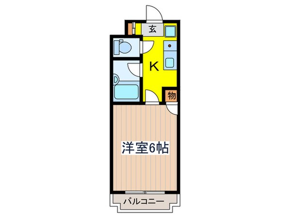 アザレア恋ヶ窪の物件間取画像